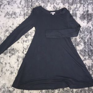 Lila Rose Grey Purple Swing Dress